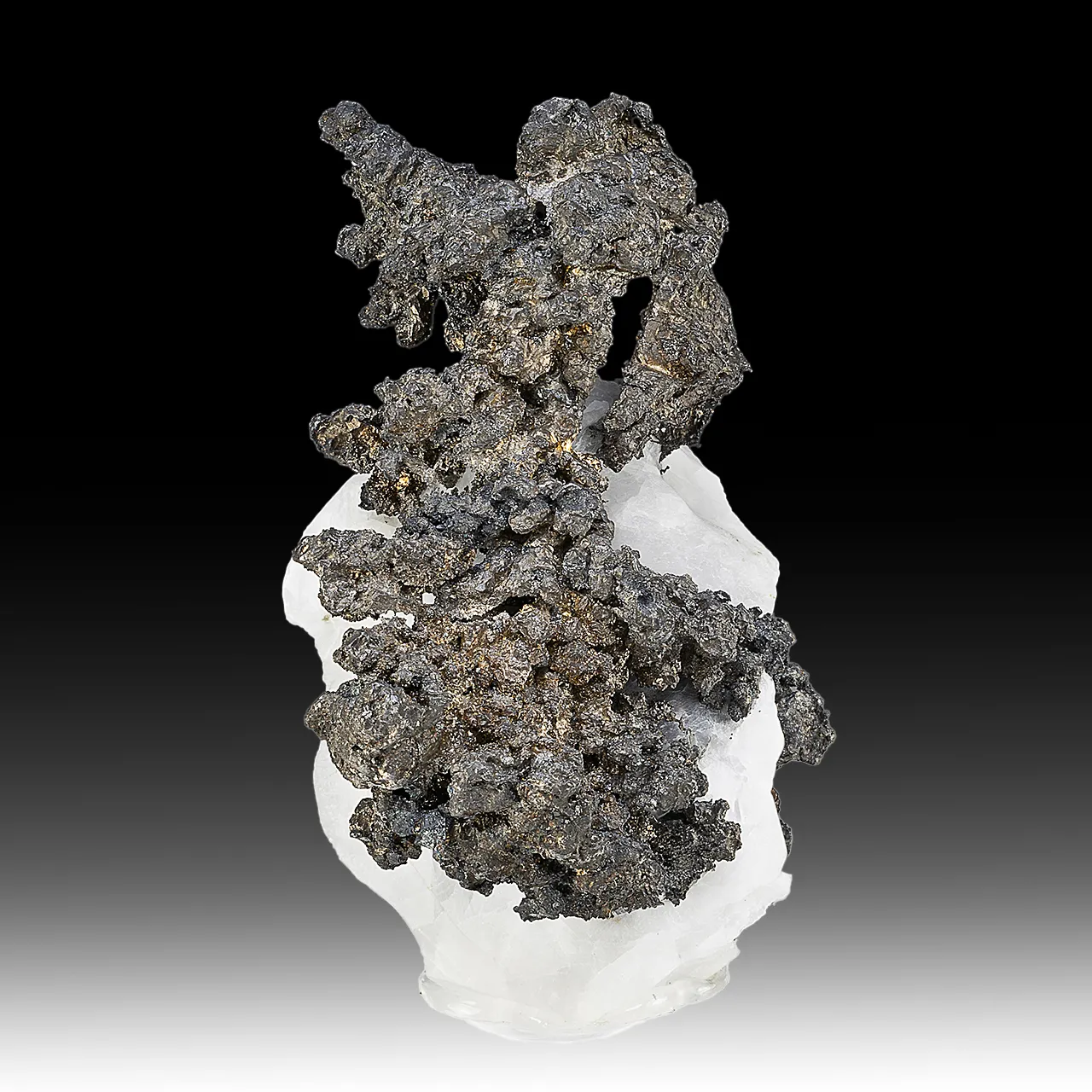 Dyscrasite-Silver with Calcite - image 1