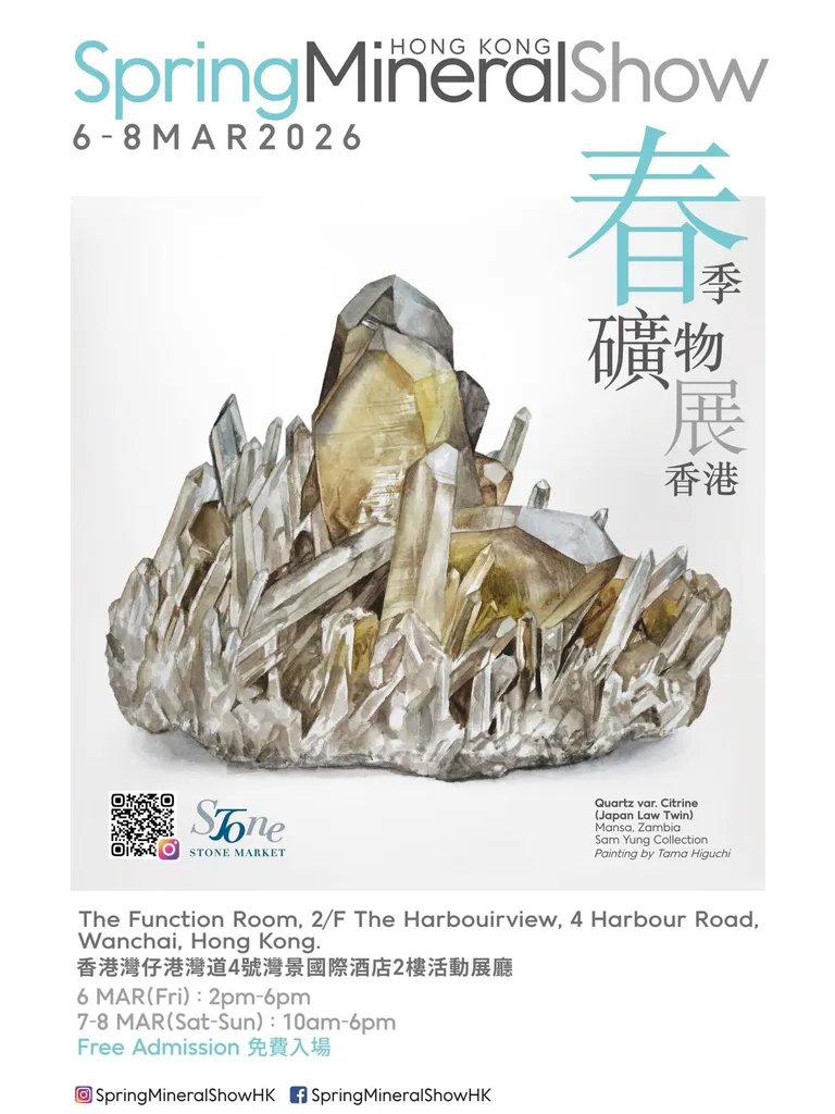 HongKong Spring Mineral show (香港春季礦物展)