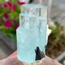 Eceptional Stepwise Blue Aquamarine Crystals Bunch from Pakistan - image 4