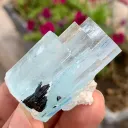 Eceptional Stepwise Blue Aquamarine Crystals Bunch from Pakistan - image 8