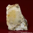 Eclarite (type locality) with Chalcopyrite on Quartz - image 3