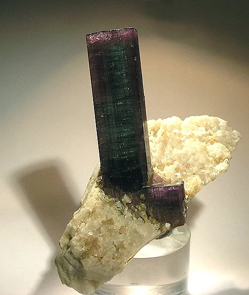 Elbaite, Albite image