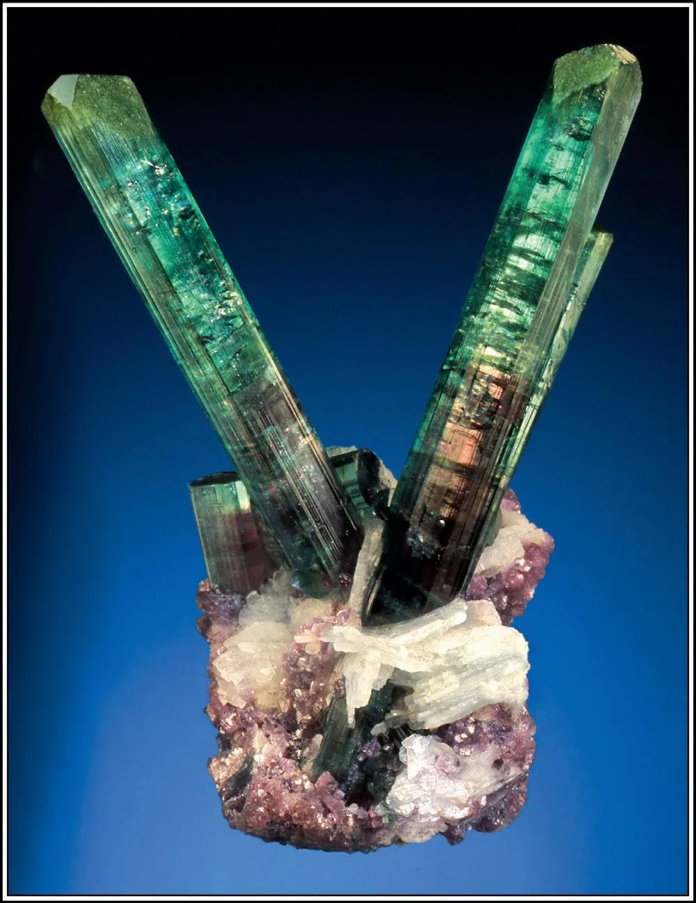 Elbaite, Albite, Lepidolite - image 1
