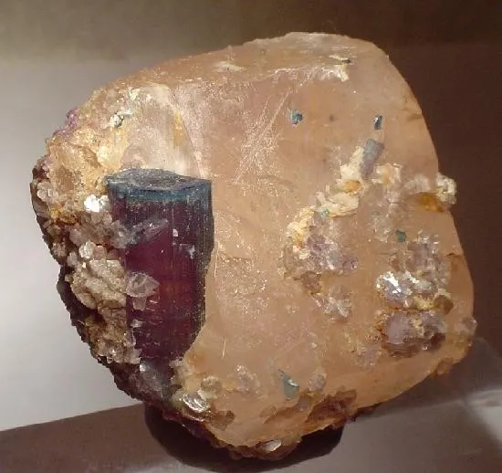 Elbaite, Beryl (Var: Morganite) image