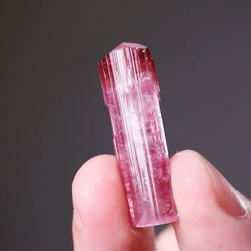 Elbaite (Double Terminated) Tourmaline - image 2