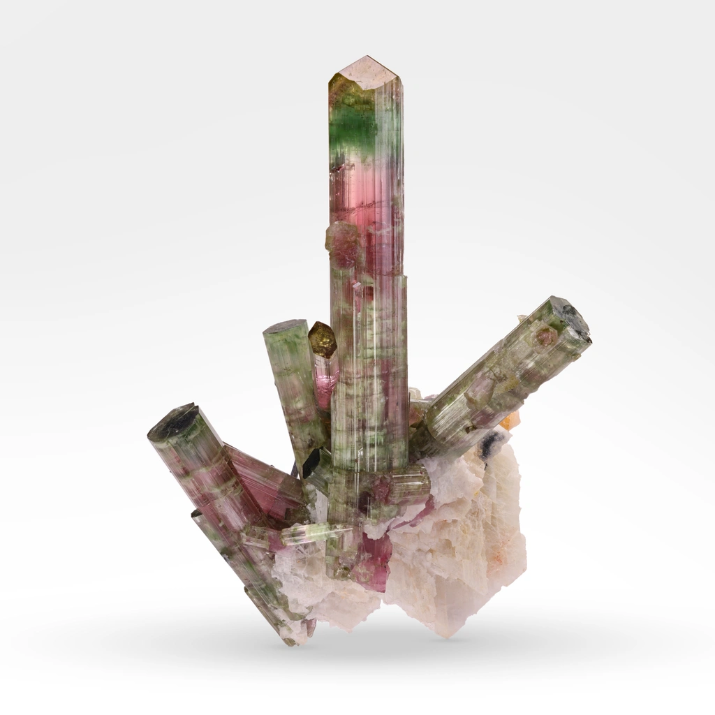 Elbaite from Aricanga mine, São José da Safira, Minas Gerais, Brazil image