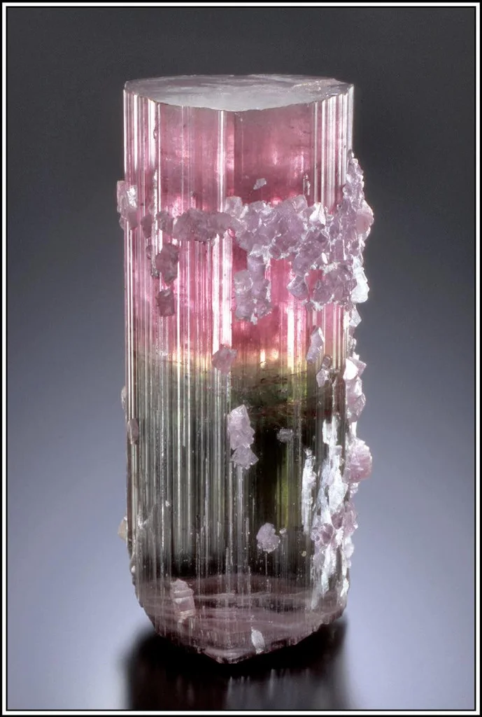 Elbaite from Himalaya Mine, San Diego County, California, USA image
