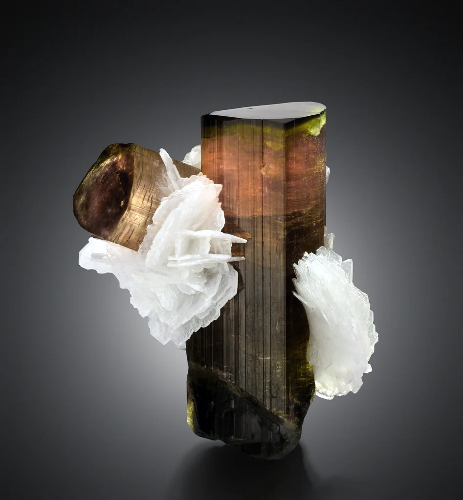 Elbaite from Himalaya Mine, San Diego County, California, USA image