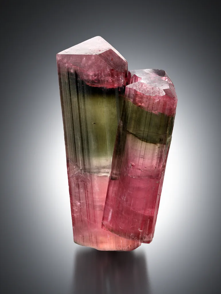 Elbaite from Himalaya Mine, San Diego County, California, USA image