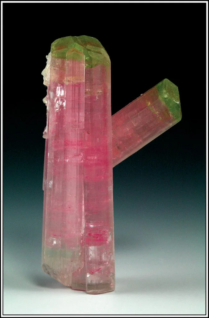 Elbaite from Mawi pegmatite, Nuristan, Afghanistan image