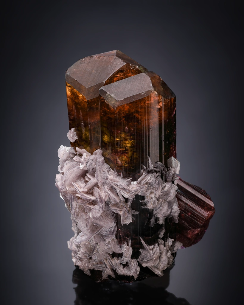 Elbaite from Otjua Mine, Erongo Region, Namibia image