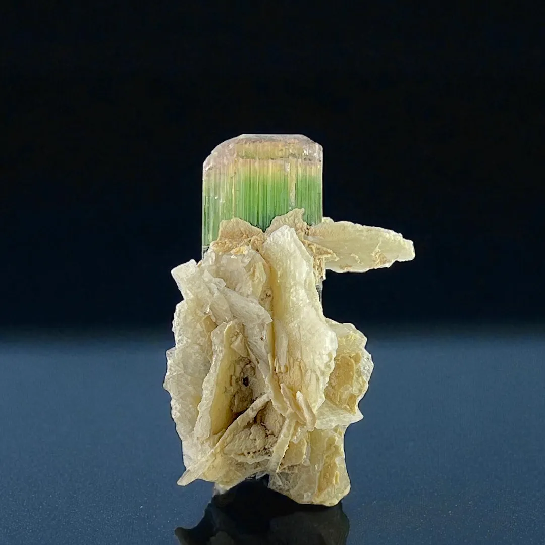 Elbaite from Pakistan, Gilgit-Baltistan, Roundu District, Haramosh Mts., Stak Nala - image 2