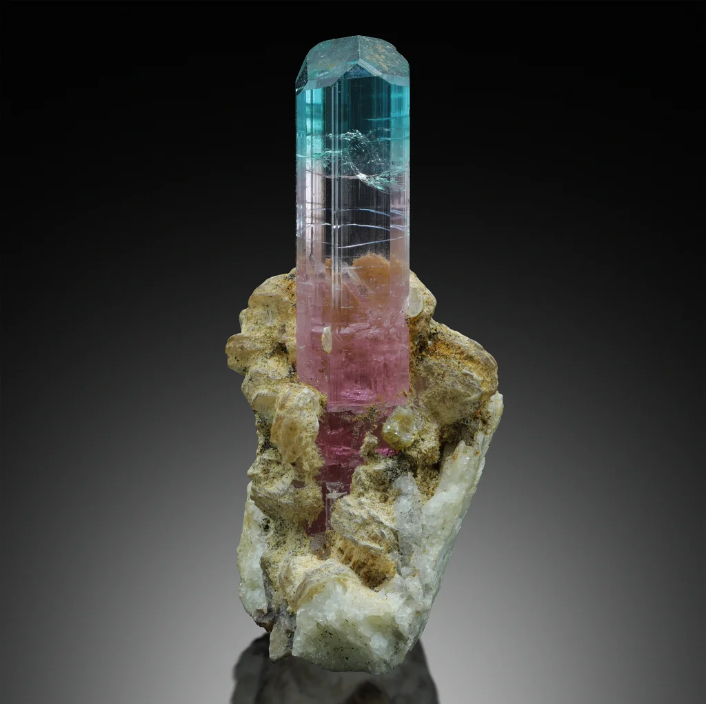 Elbaite from Paprok, Nuristan, Afghanistan image