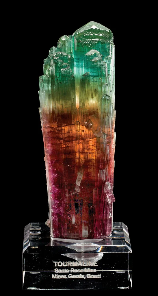 Elbaite from Santa Rosa Mine, Minas Gerais, Brazil image