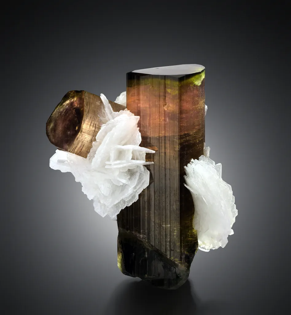 Elbaite from USA, California, San Diego County, Himalaya Mine image