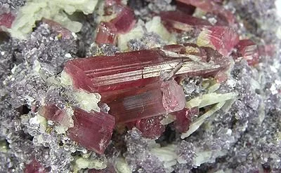 Elbaite, Lepidolite - image 2