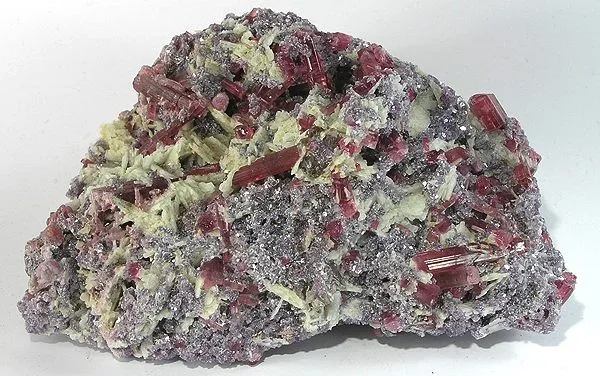 Elbaite, Lepidolite - image 1