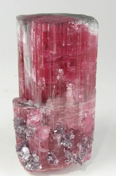 Elbaite, Lepidolite, Albite image