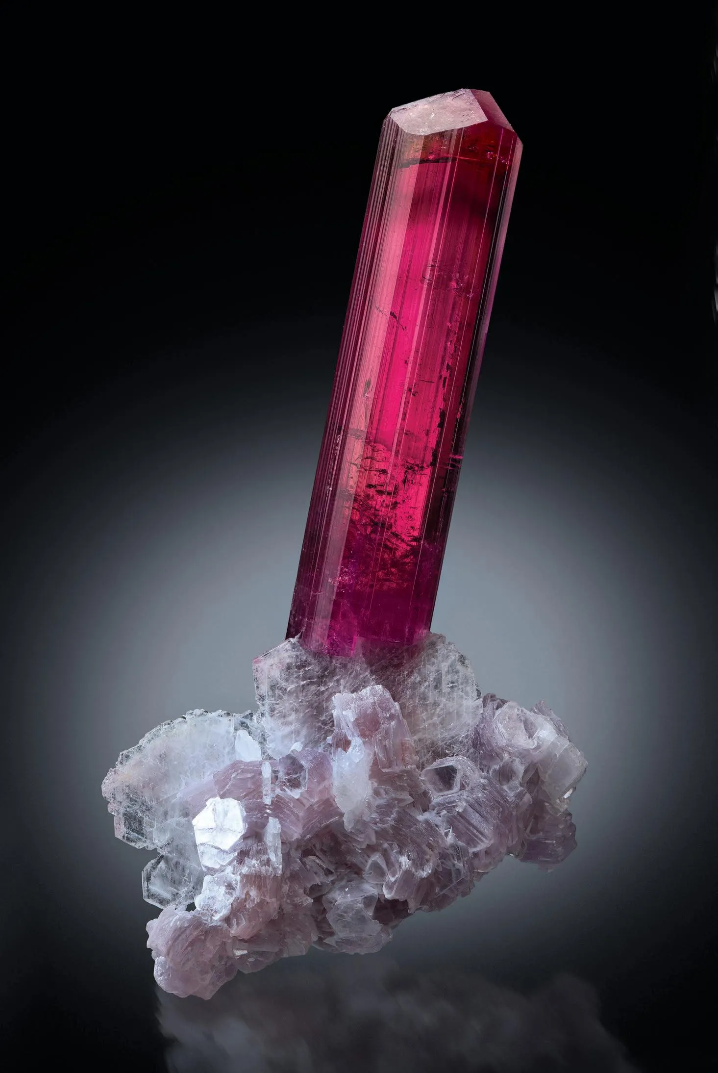 Elbaite, Lepidolite, Cleavelandite - image 1