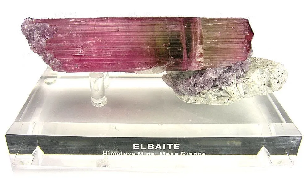 Elbaite, Lepidolite, Microcline image