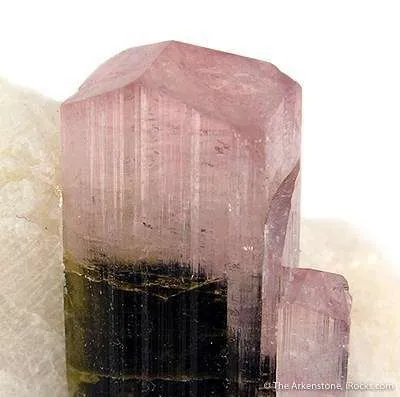 Elbaite on Albite - image 3
