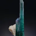 Elbaite on Feldspar - image 1
