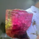 Elbaite on Matrix from Barra do Salinas with Custom Stand - 10038 - image 1