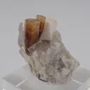 Elbaite on matrix of Feldspar - image 4