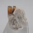 Elbaite on matrix of Feldspar - image 3