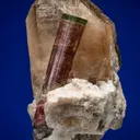 Elbaite on Quartz - image 1