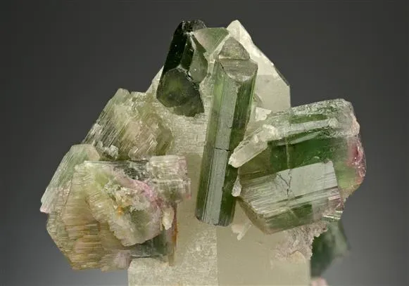 Elbaite on Quartz - image 1