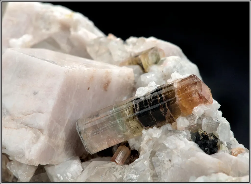 Elbaite, Orthoclase image