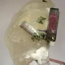 Elbaite, Quartz - image 1
