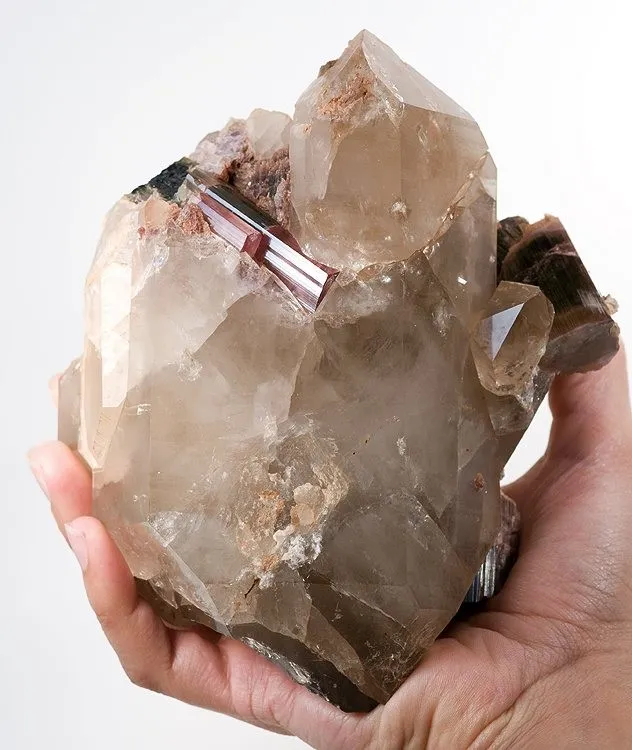 Elbaite, Quartz image