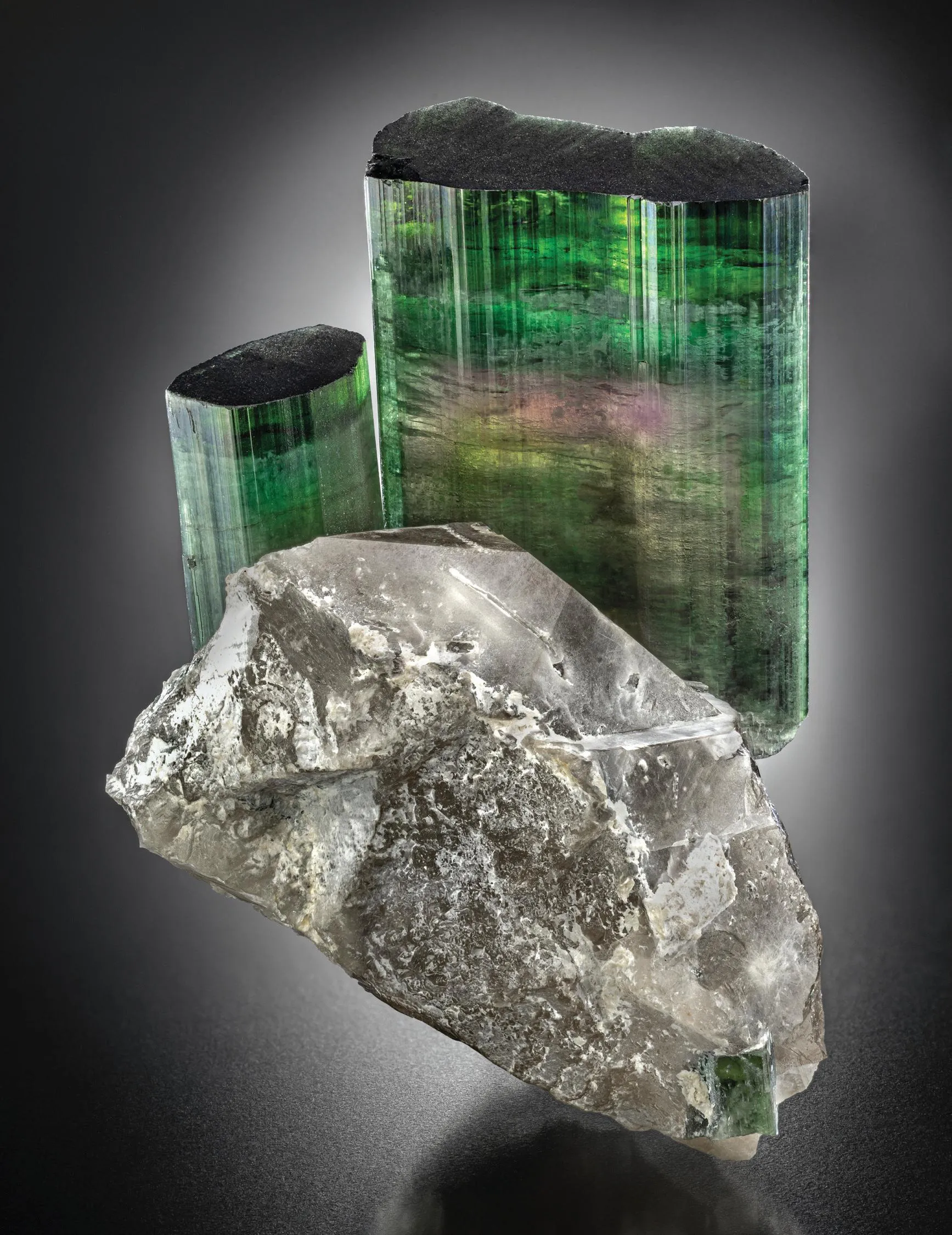 Elbaite, Quartz - image 1