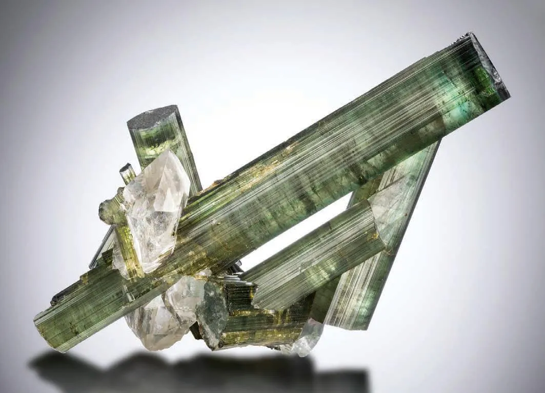 Elbaite, Quartz - image 1