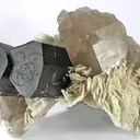 Elbaite, Quartz, Albite (Var: Cleavelandite) - image 1
