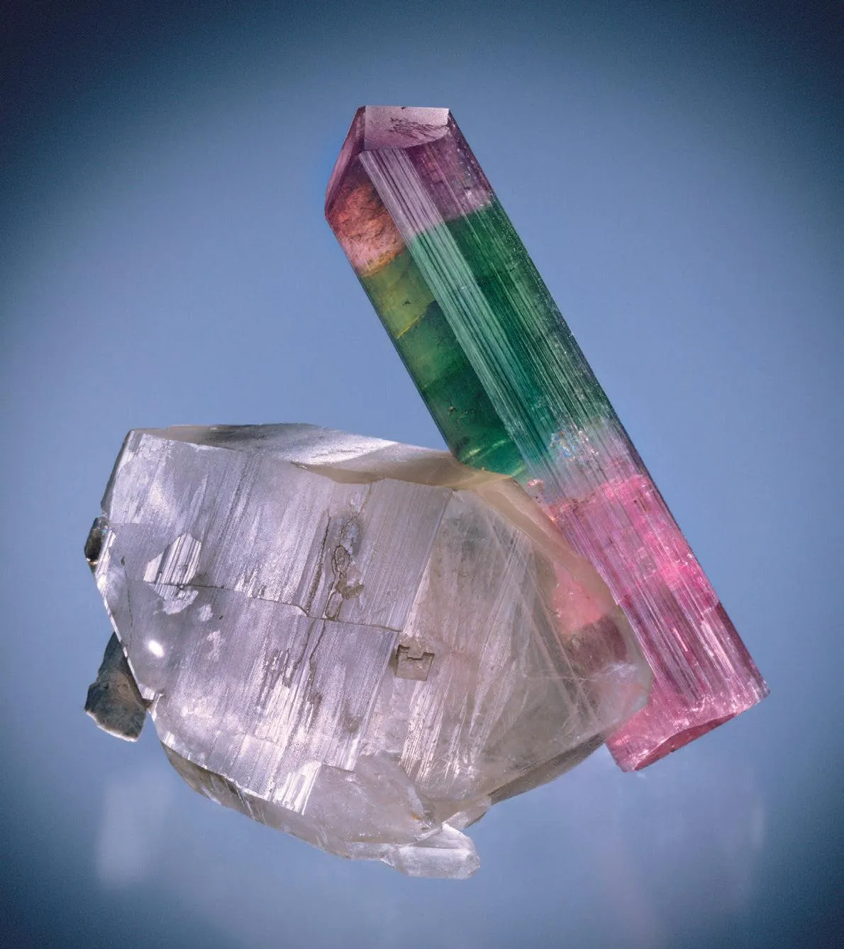 Elbaite, Quartz - image 1