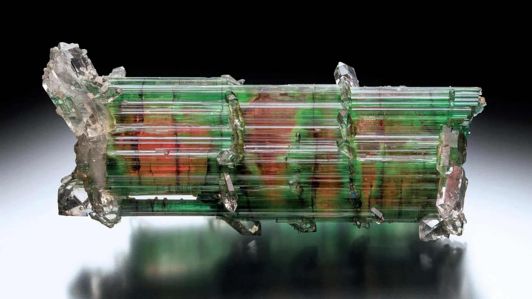 Elbaite, Quartz - image 1