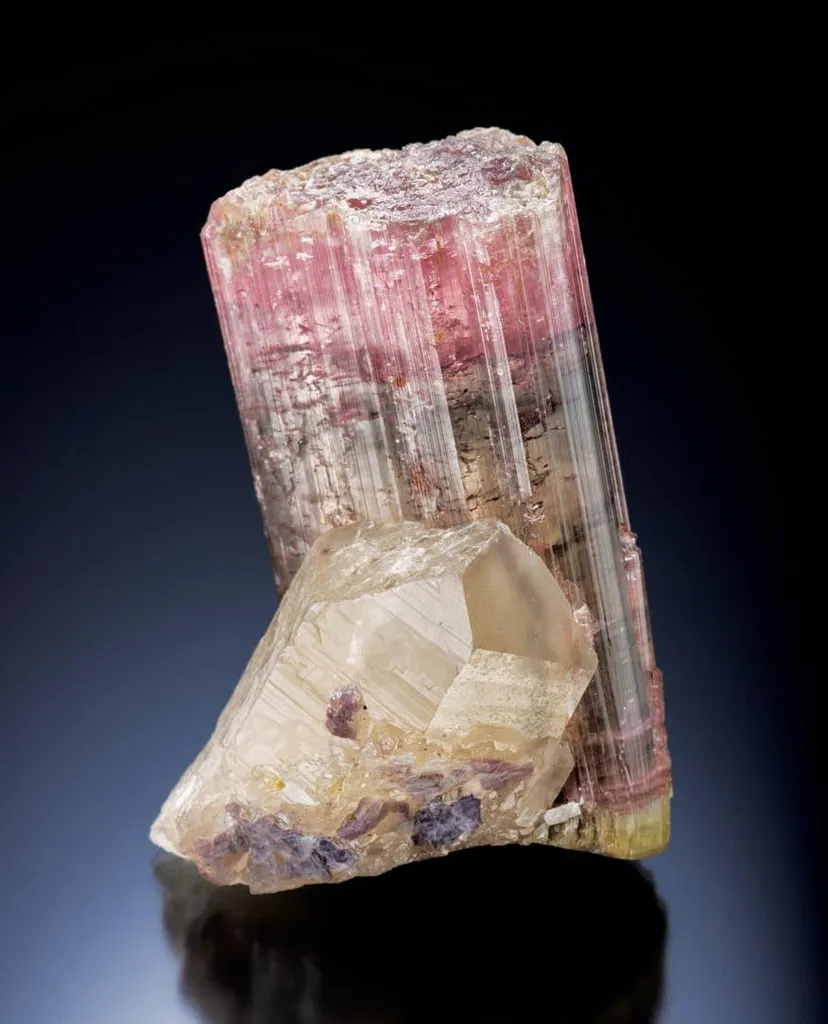 Elbaite, Quartz image