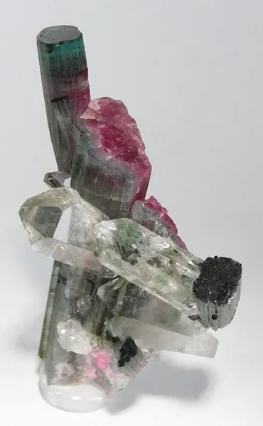 Elbaite, Quartz image