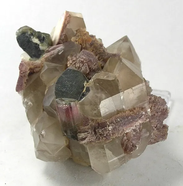 Elbaite, Quartz, Lepidolite image