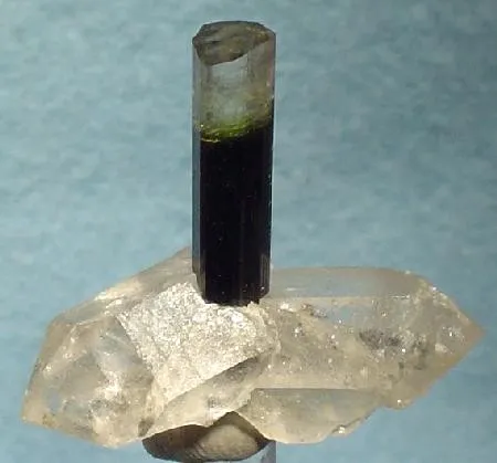 Elbaite, Quartz, Schorl image