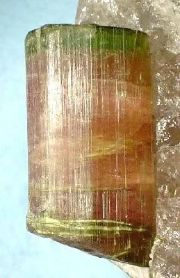 Elbaite, Quartz (Var: Smoky Quartz) - image 2