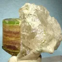 Elbaite, Quartz (Var: Smoky Quartz) - image 1