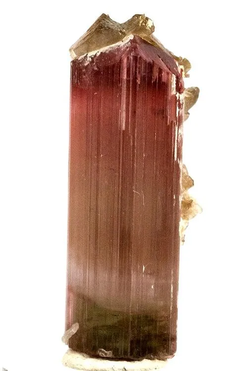 Elbaite, Stilbite image