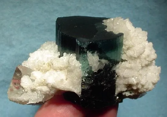 Elbaite, Topaz, Albite image