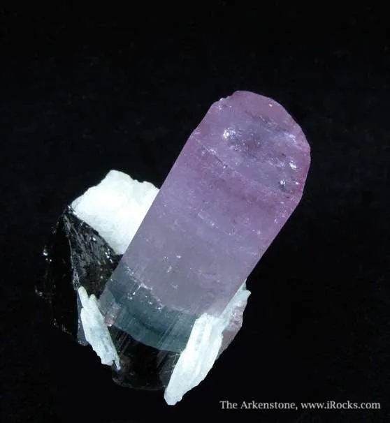 Elbaite Tourmaline, Cassiterite, and Albite - image 3