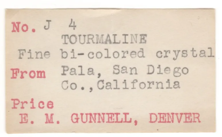 Elbaite Tourmaline (doubly-terminated floater) - image 3