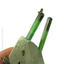 Elbaite Tourmaline on Quartz - image 2
